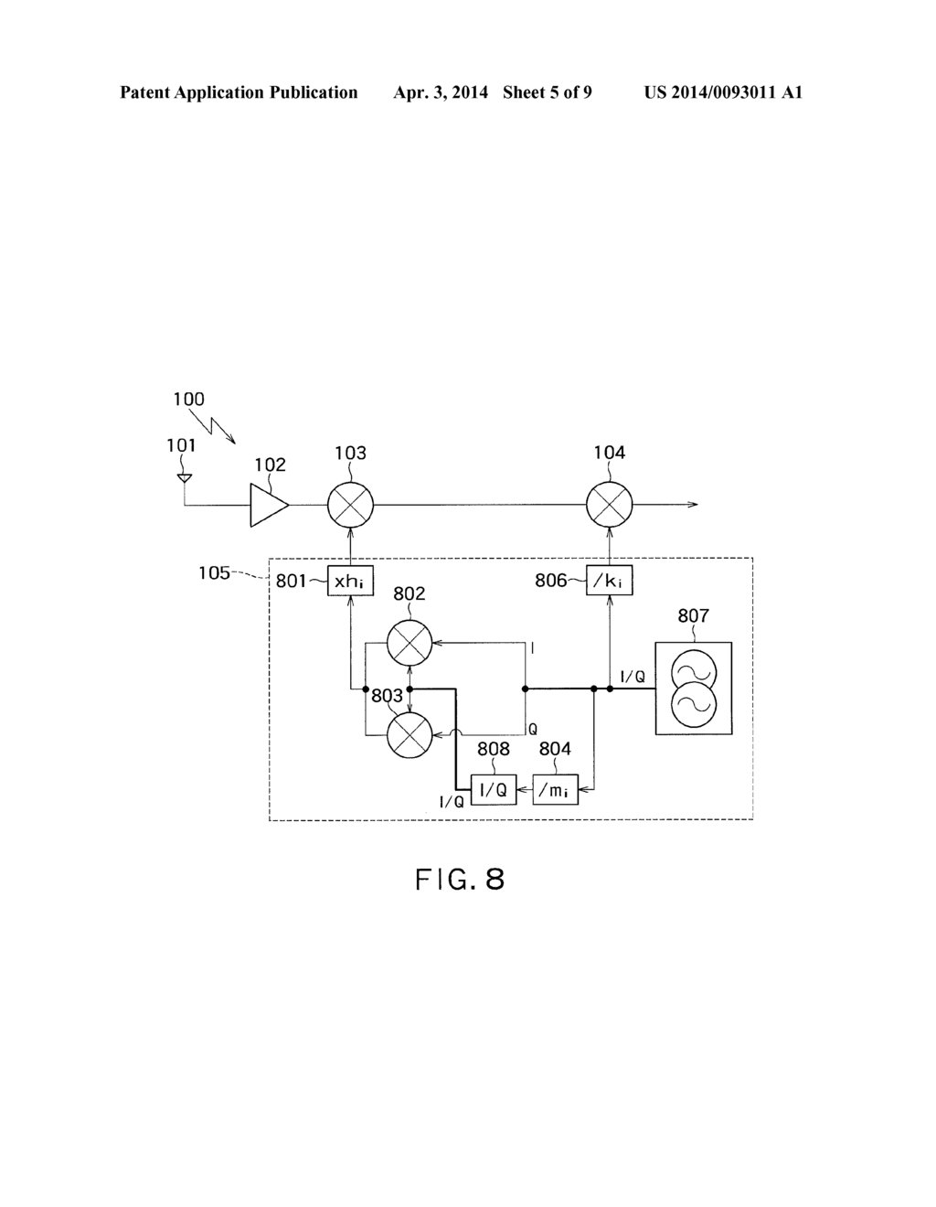 SIGNAL GENERATING DEVICE AND RADIO DEVICE - diagram, schematic, and image 06