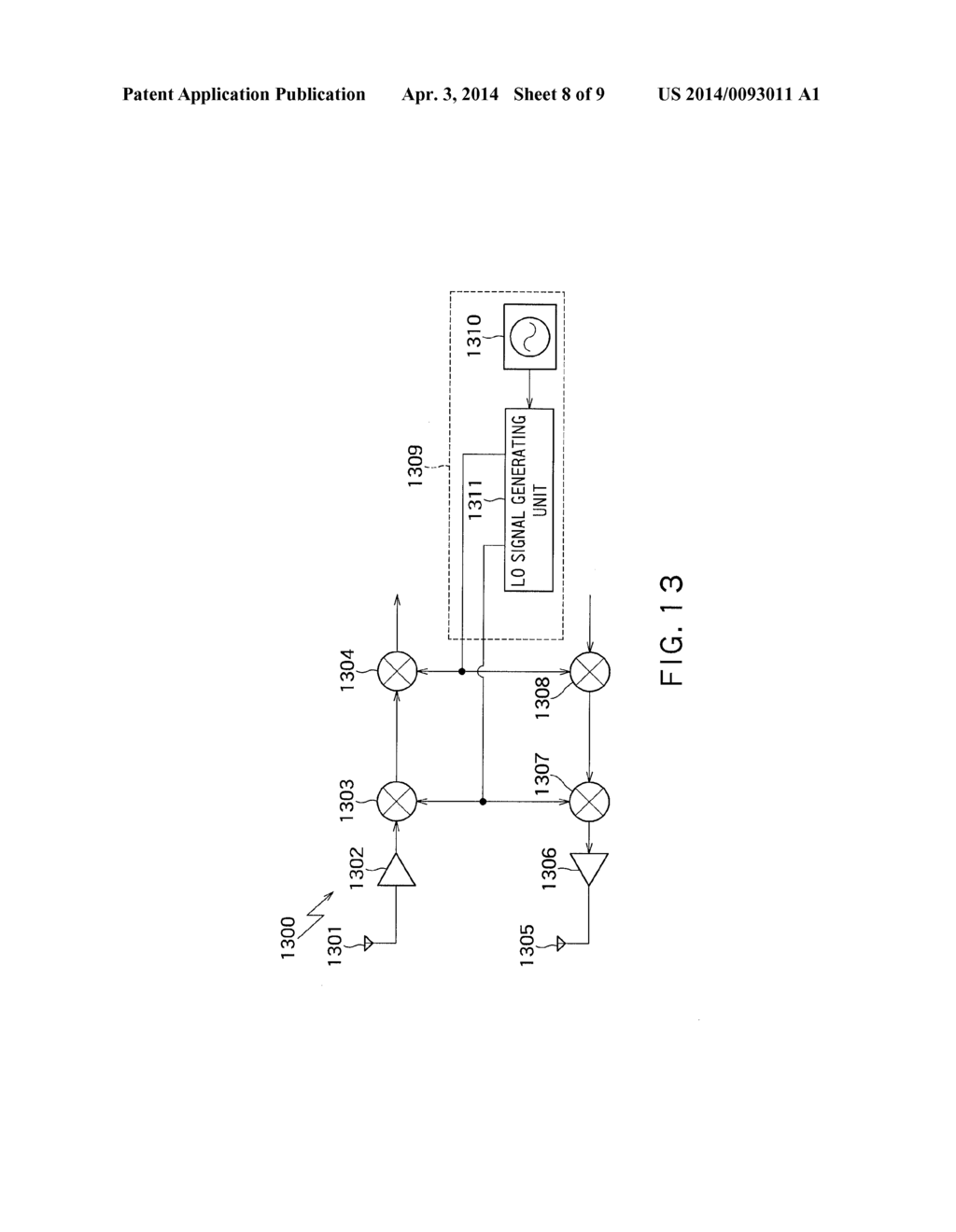 SIGNAL GENERATING DEVICE AND RADIO DEVICE - diagram, schematic, and image 09