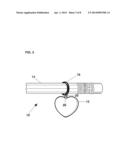 DECORATING DEVICE FOR WRITING INSTRUMENTS diagram and image