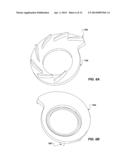 DOUBLE FLOW TURBINE HOUSING TURBOCHARGER diagram and image