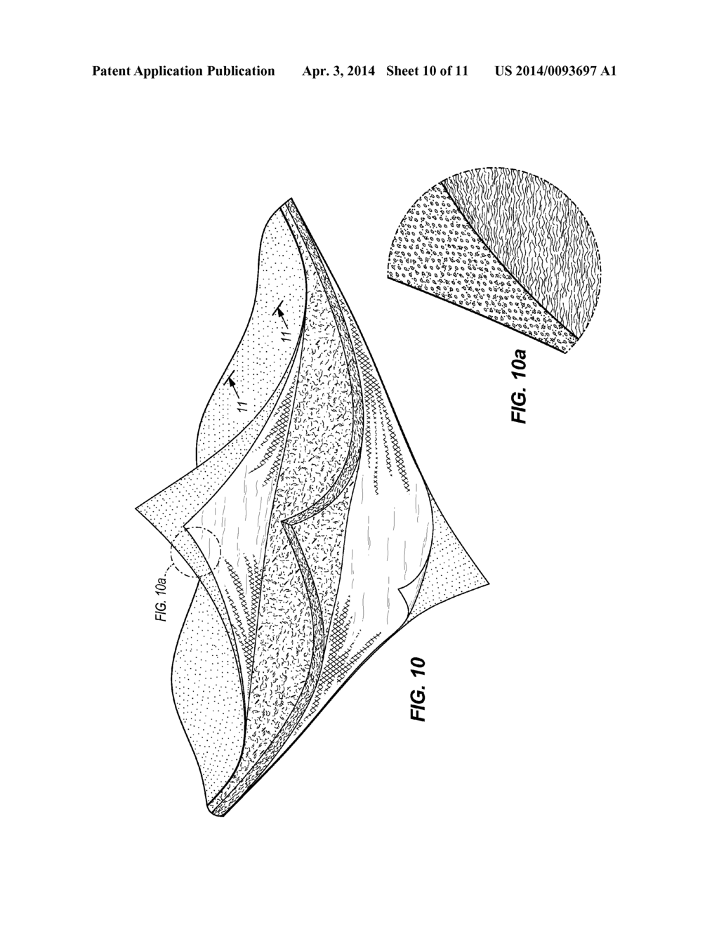 HYDROPHOBIC INDUSTRIAL ABSORBENT WITH DUAL-LAYER, SLIP-RESISTANT SCRIM - diagram, schematic, and image 11