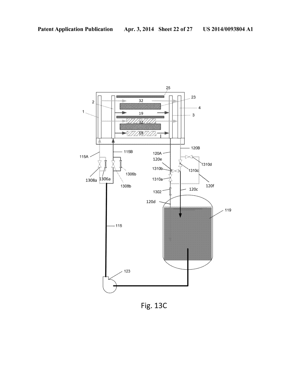 METAL-HALOGEN FLOW BATTERY WITH SHUNT CURRENT INTERRUPTION AND SEALING     FEATURES - diagram, schematic, and image 23