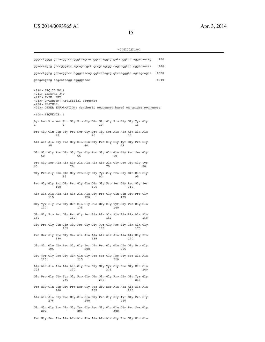 EXPRESSION SYSTEMS AND METHODS OF PRODUCING SPIDER SILK PROTEINS - diagram, schematic, and image 39