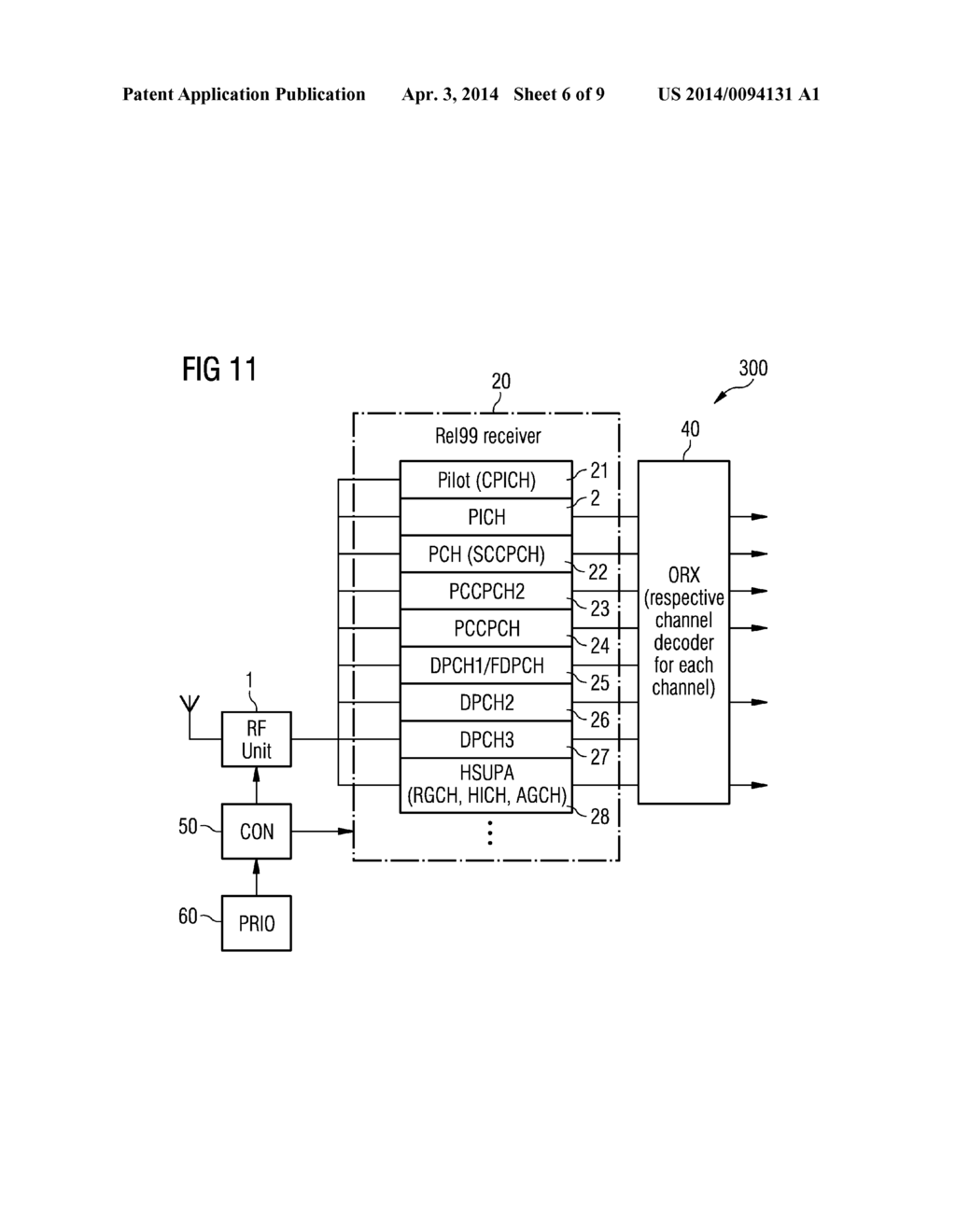 Mobile Communications Radio Receiver for Multiple Network Operation - diagram, schematic, and image 07