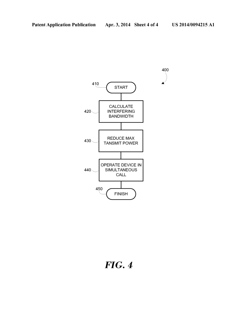 Method and Apparatus for Power Cutback in a Simultaneous Dual Frequency     Band Call - diagram, schematic, and image 05