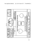 SLOT MACHINE INCLUDING A PLURALITY OF VIDEO REEL STRIPS diagram and image