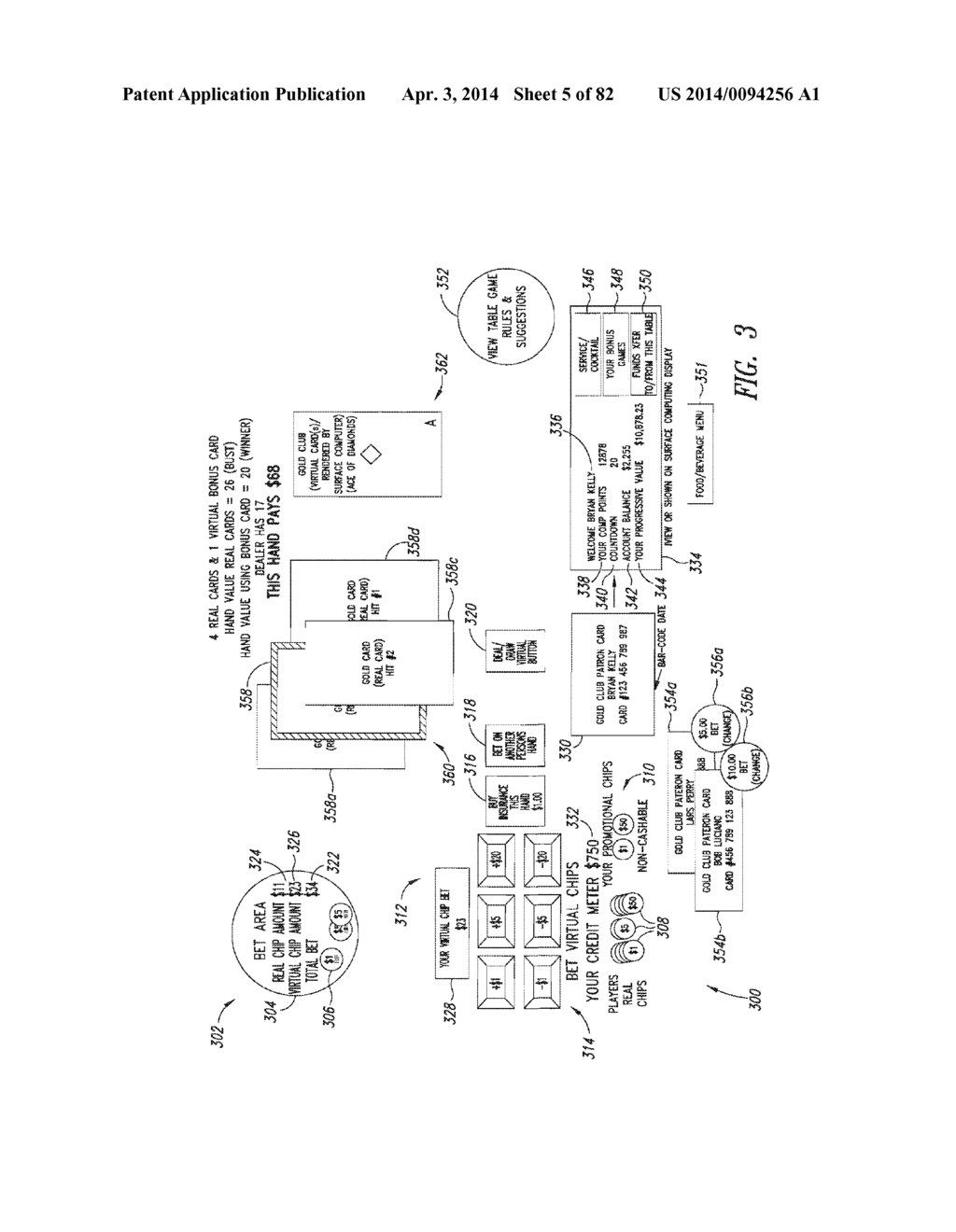 Apparatus, System and Method for Presenting Different Wagering Games for     Concurrent Play - diagram, schematic, and image 06