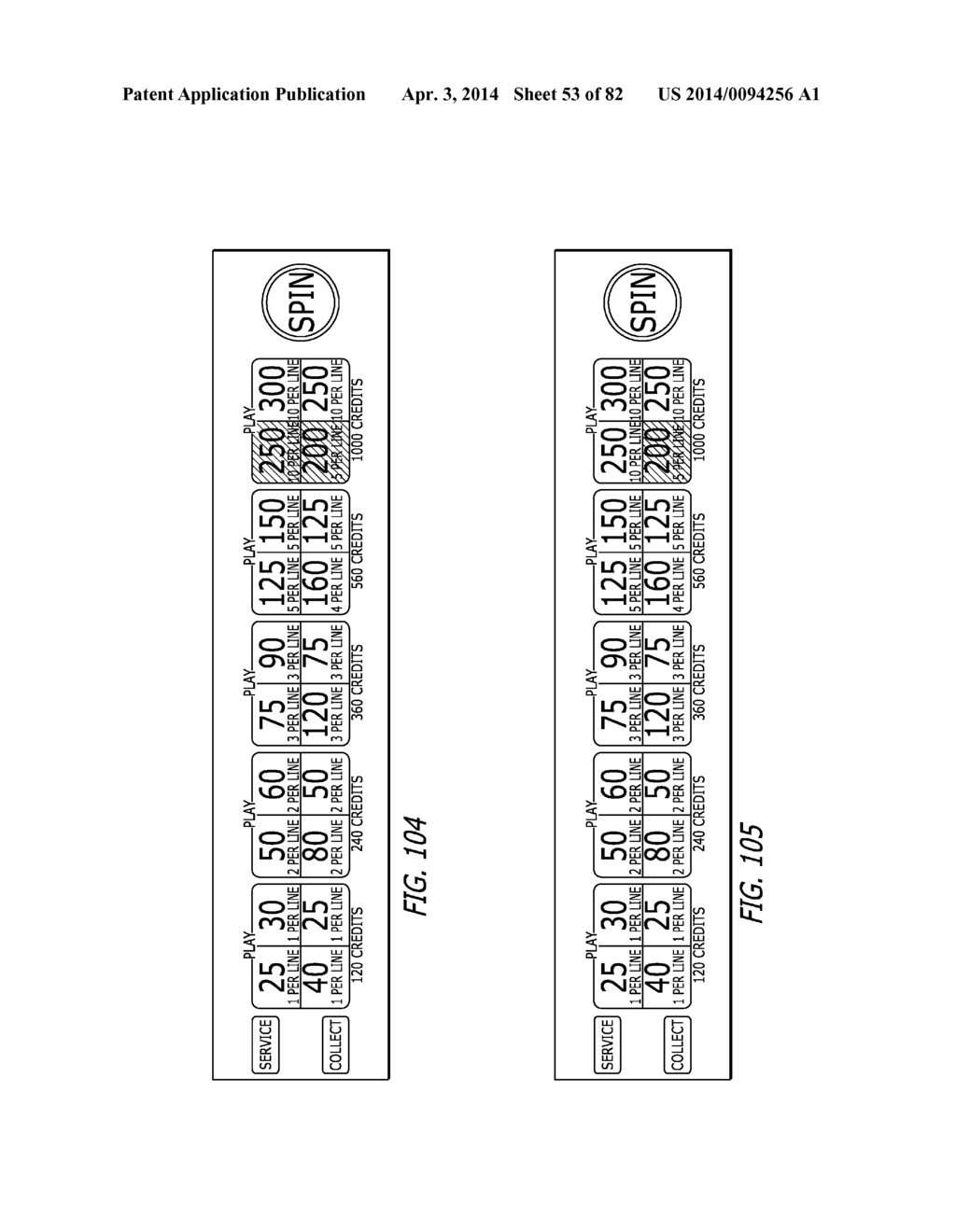 Apparatus, System and Method for Presenting Different Wagering Games for     Concurrent Play - diagram, schematic, and image 54