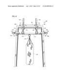 PUNCHING BAG SUPPORT APPARATUS diagram and image