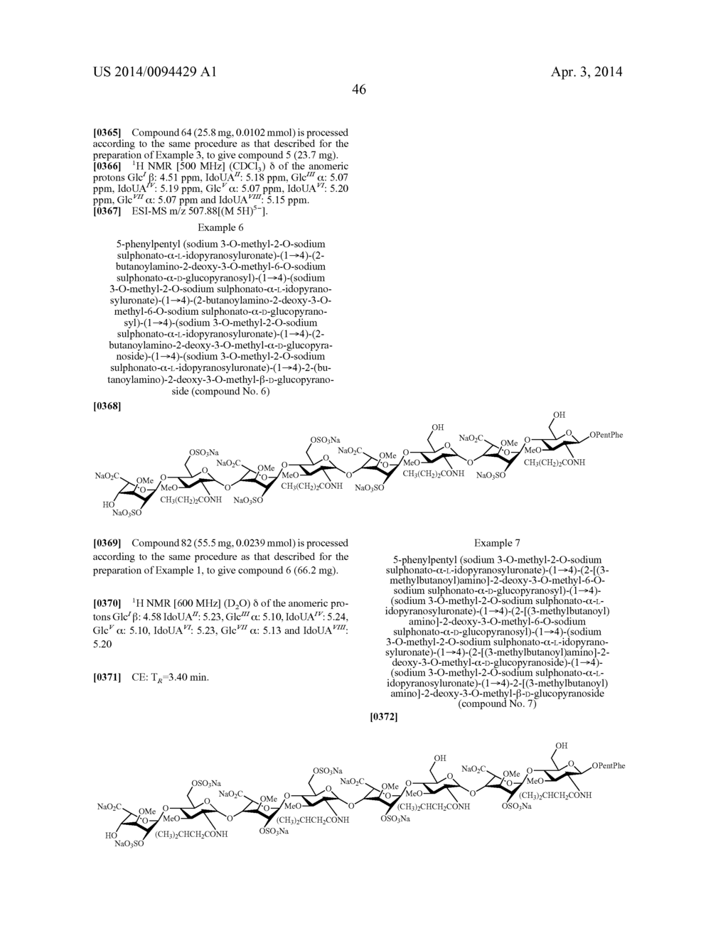 FGF RECEPTOR-ACTIVATING 3-O-ALKYL OLIGOSACCHARIDES, PREPARATION THEREOF     AND THERAPEUTIC USE THEREOF - diagram, schematic, and image 47