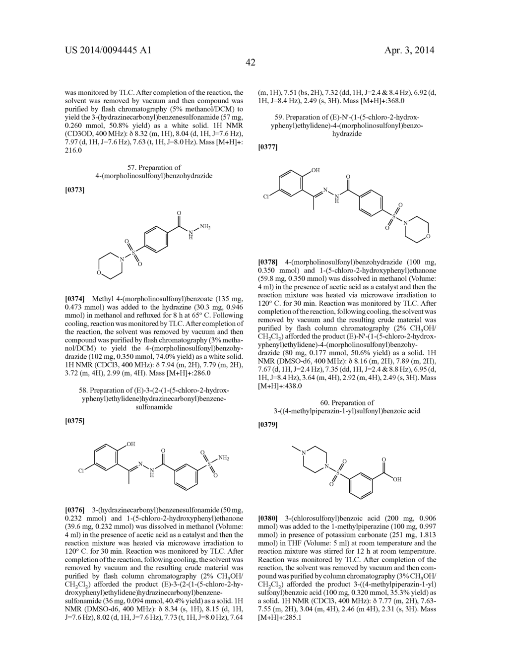 SUBSTITUTED (E)-N'-(1-PHENYLETHYLIDENE)BENZOHYDRAZIDE ANALOGS AS HISTONE     DEMETHYLASE INHIBITORS - diagram, schematic, and image 43