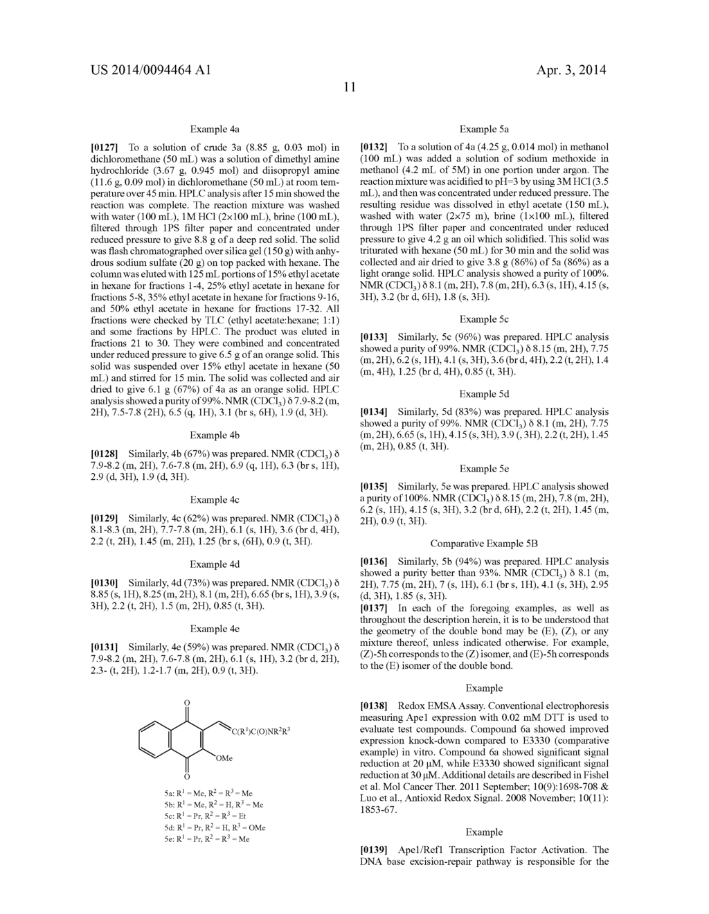 QUINONE COMPOUNDS FOR TREATING APE1 MEDIATED DISEASES - diagram, schematic, and image 13