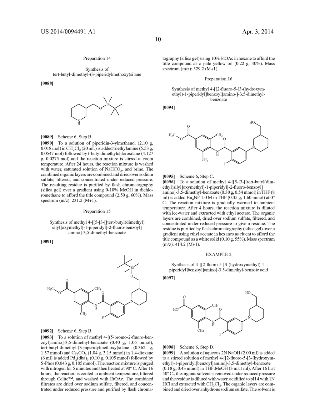 DIMETHYL-BENZOIC ACID COMPOUNDS - diagram, schematic, and image 11