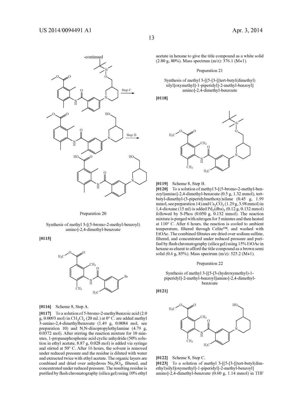 DIMETHYL-BENZOIC ACID COMPOUNDS - diagram, schematic, and image 14