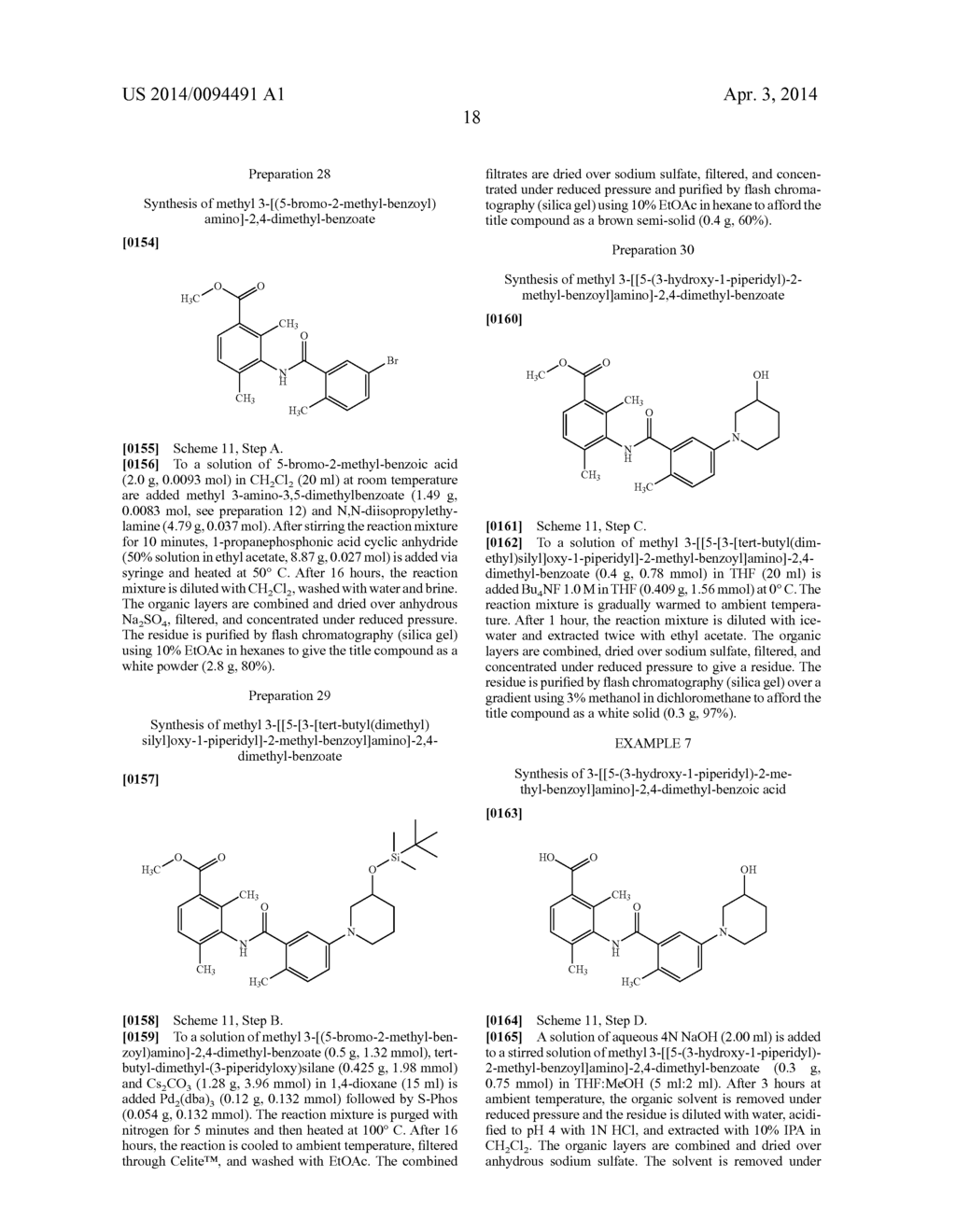 DIMETHYL-BENZOIC ACID COMPOUNDS - diagram, schematic, and image 19