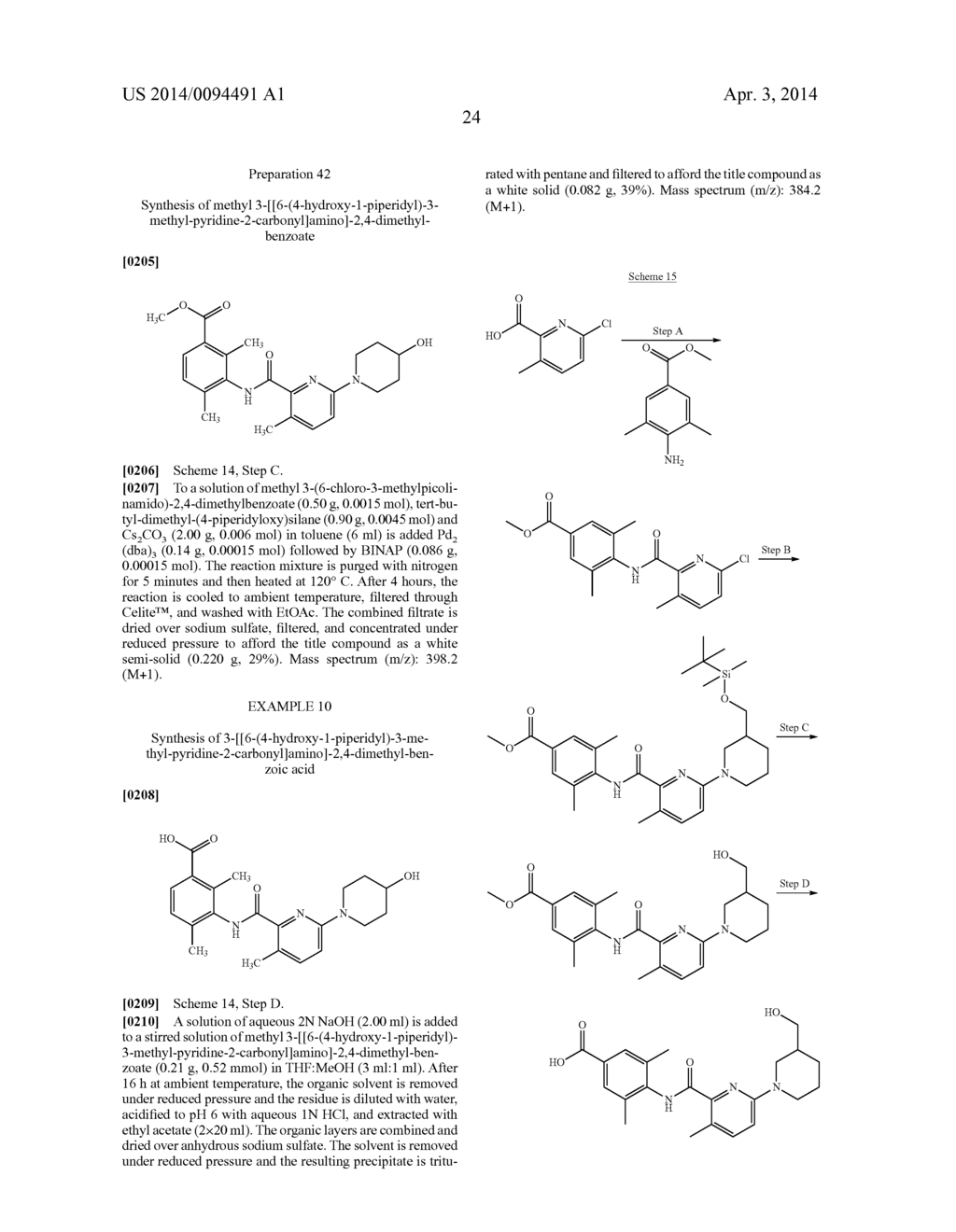 DIMETHYL-BENZOIC ACID COMPOUNDS - diagram, schematic, and image 25