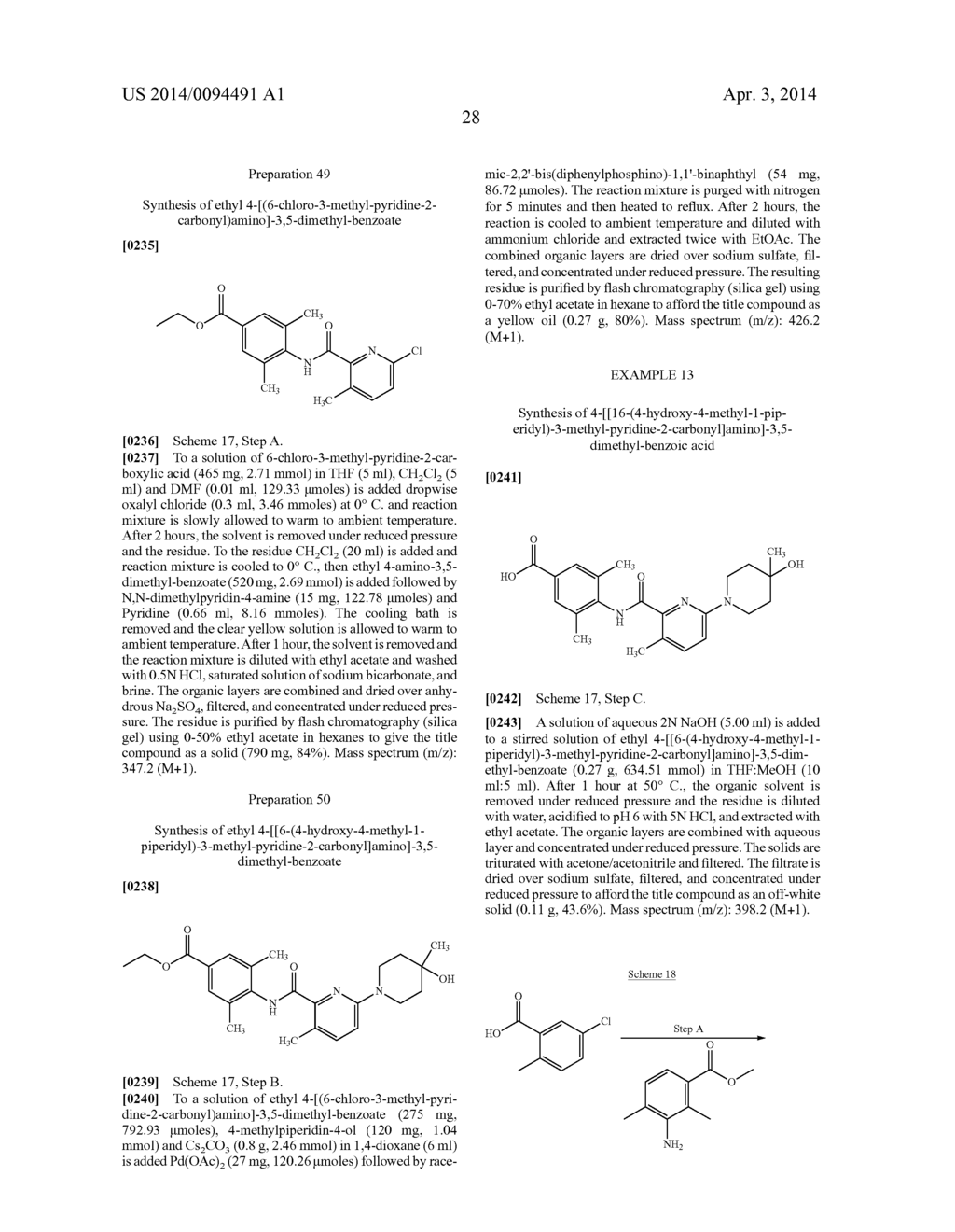 DIMETHYL-BENZOIC ACID COMPOUNDS - diagram, schematic, and image 29