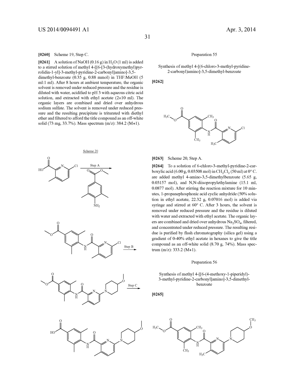 DIMETHYL-BENZOIC ACID COMPOUNDS - diagram, schematic, and image 32