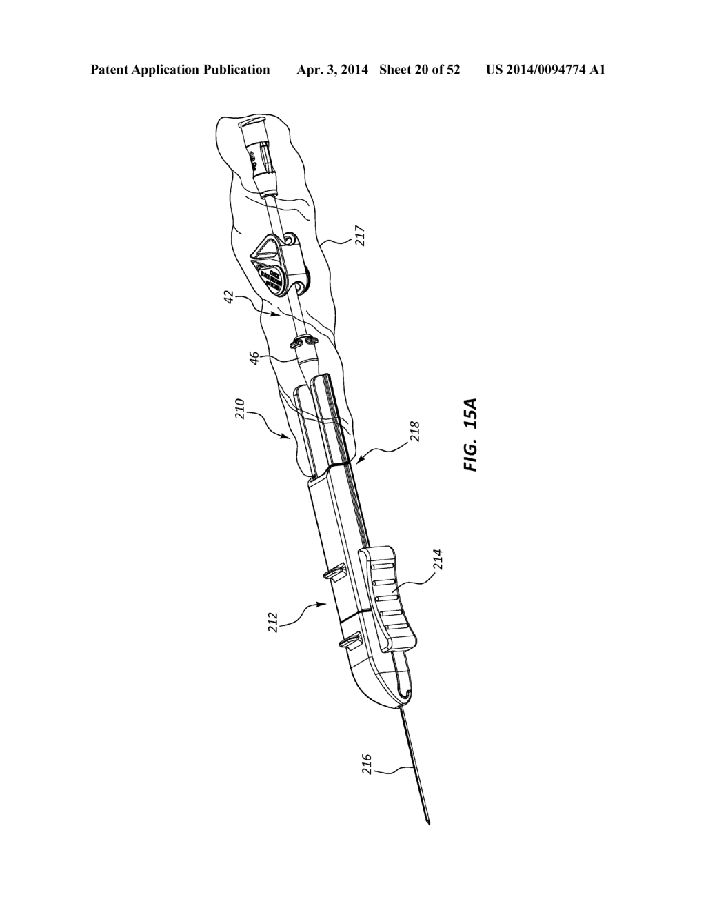 Guidewire Extension System for a Catheter Placement Device - diagram, schematic, and image 21