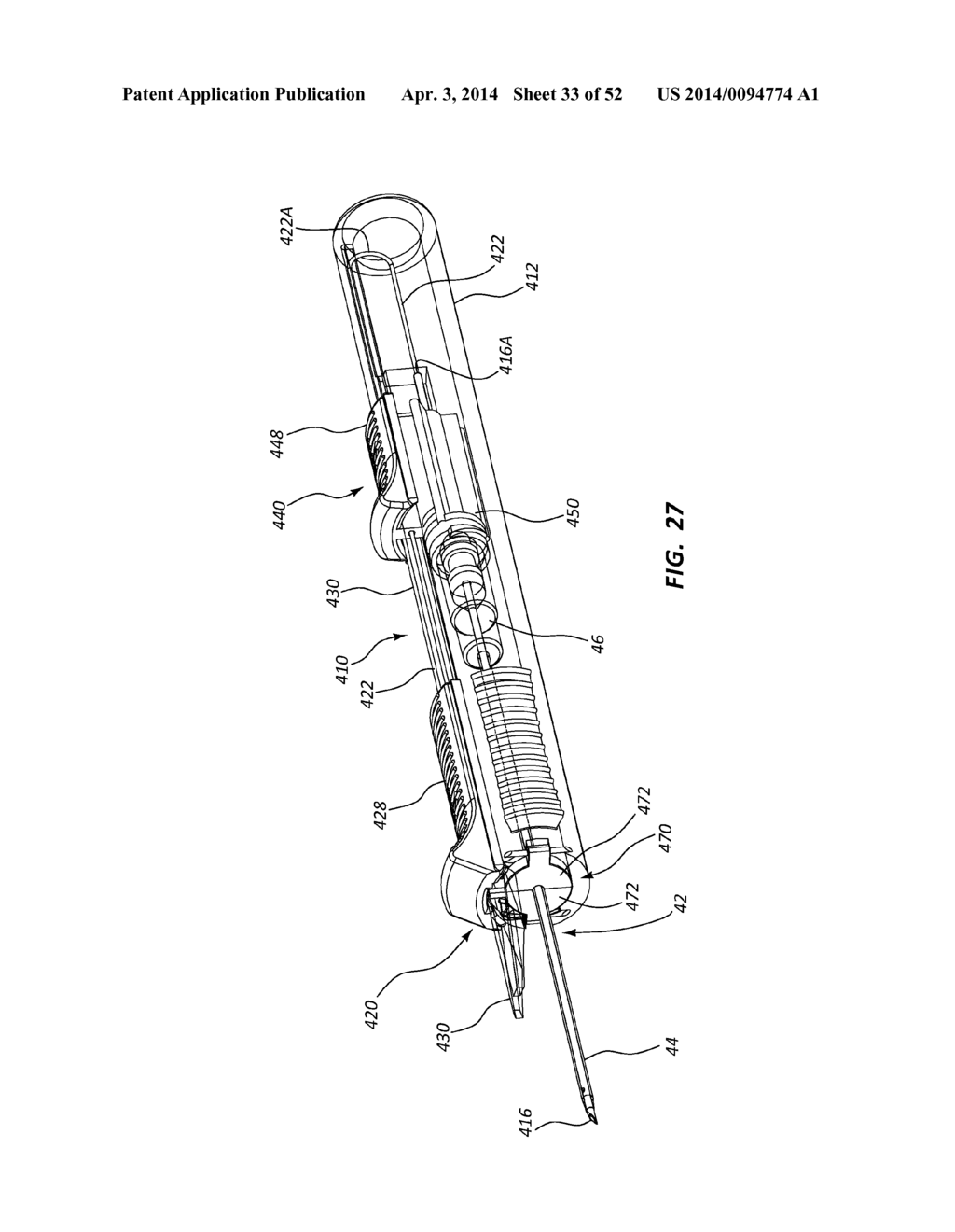 Guidewire Extension System for a Catheter Placement Device - diagram, schematic, and image 34