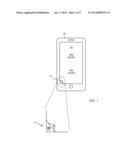 MOBILE DEVICE WITH REVEAL OF DYNAMIC CONTENT diagram and image