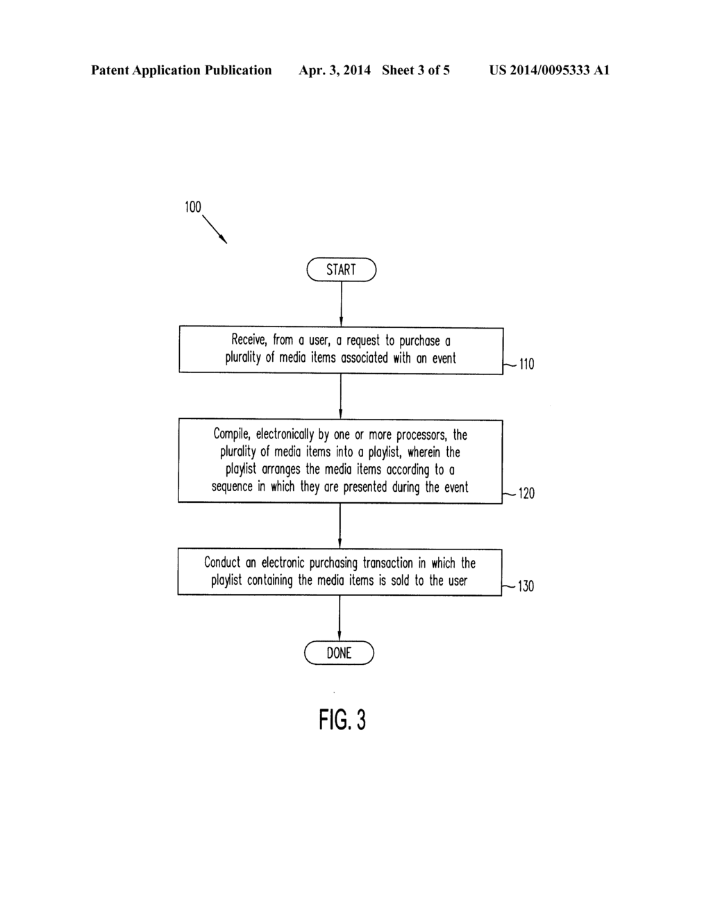 System and Method for Purchasing a Playlist Linked to an Event - diagram, schematic, and image 04