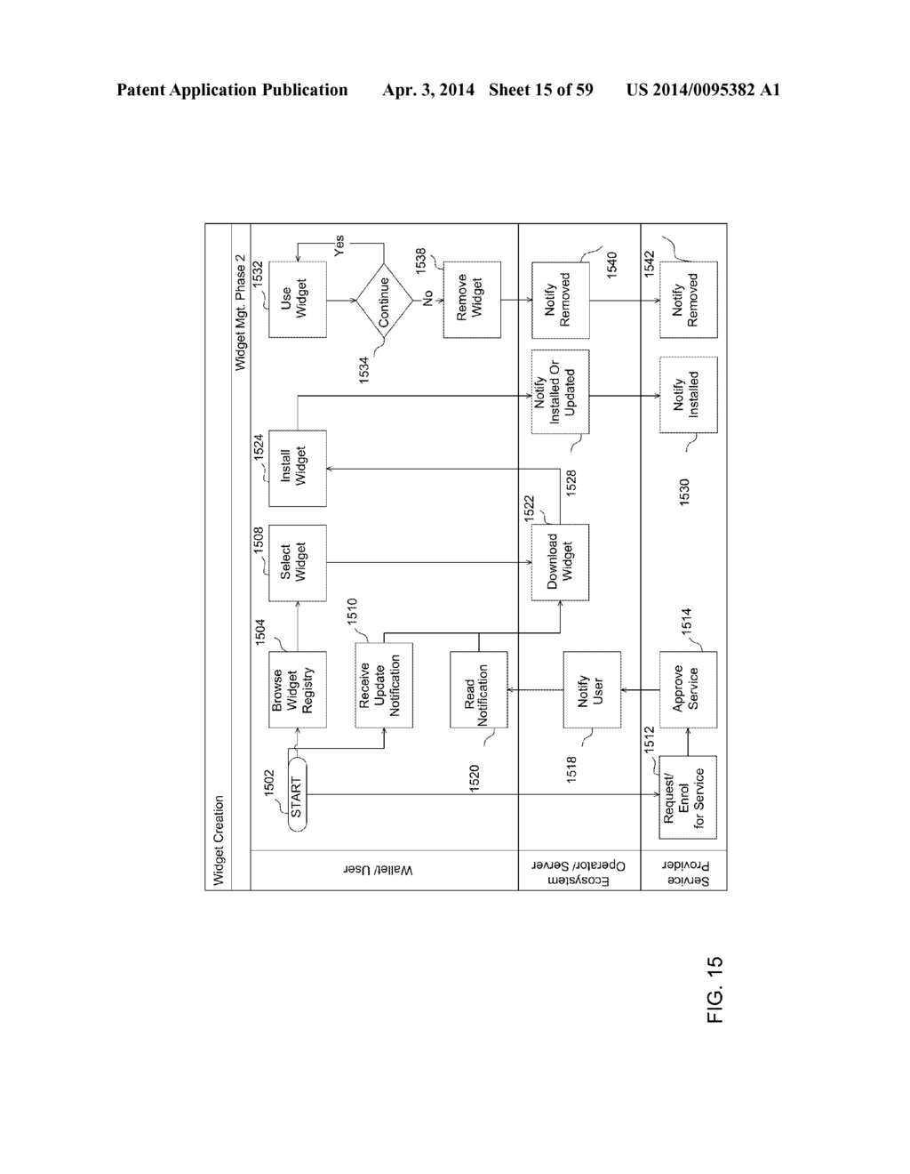 DEPLOYING AN ISSUER-SPECIFIC WIDGET TO A SECURE WALLET CONTAINER ON A     CLIENT DEVICE - diagram, schematic, and image 16