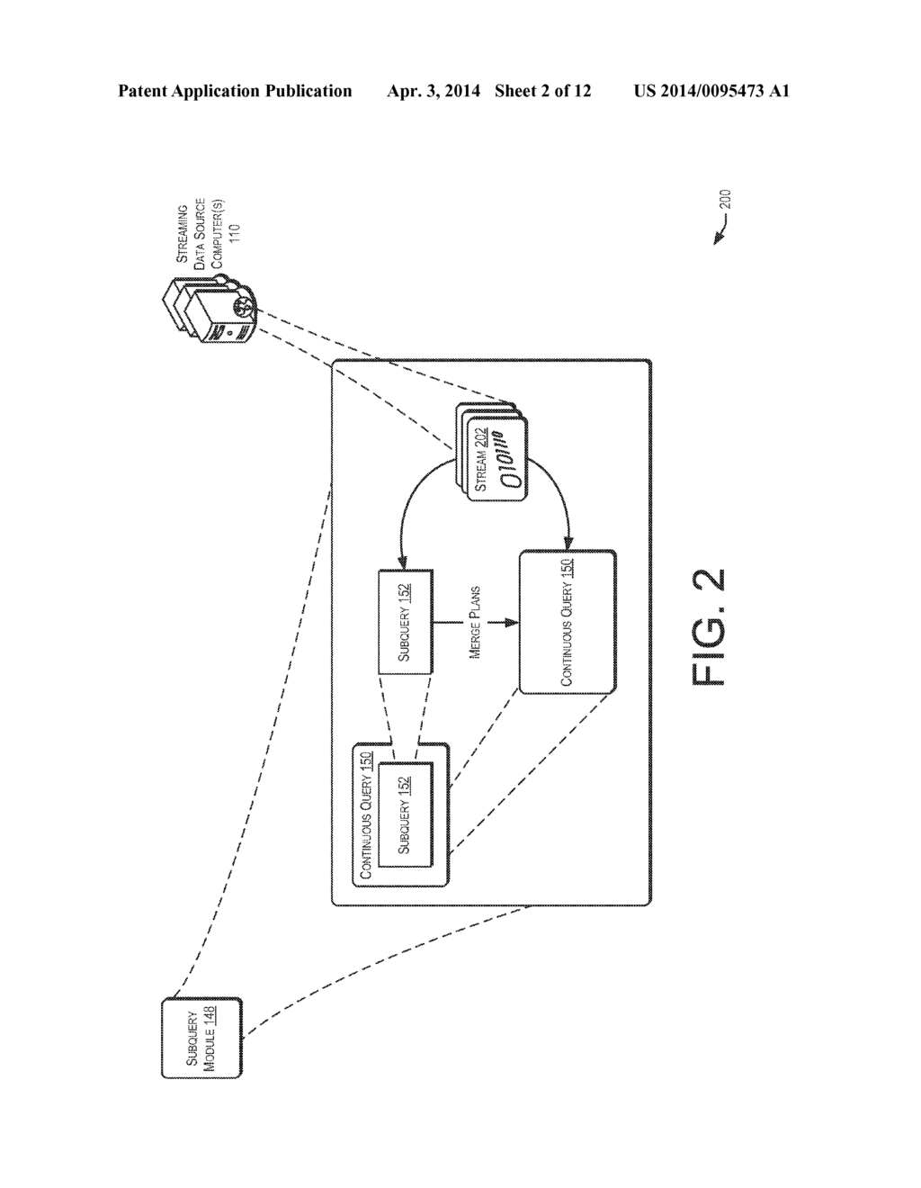 MANAGING CONTINUOUS QUERIES IN THE PRESENCE OF SUBQUERIES - diagram, schematic, and image 03