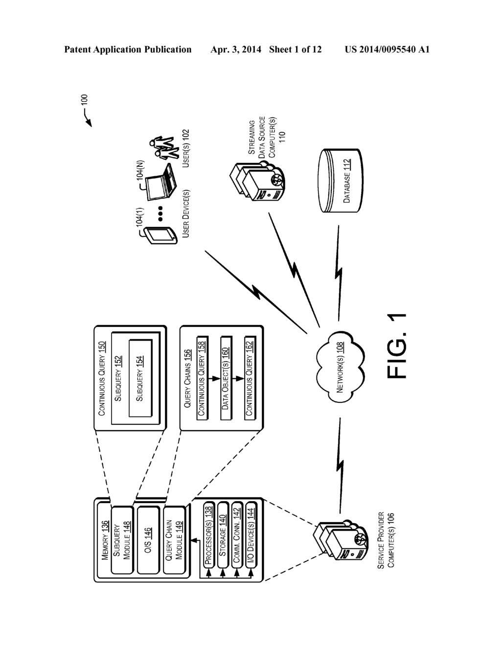 MECHANISM TO CHAIN CONTINUOUS QUERIES - diagram, schematic, and image 02