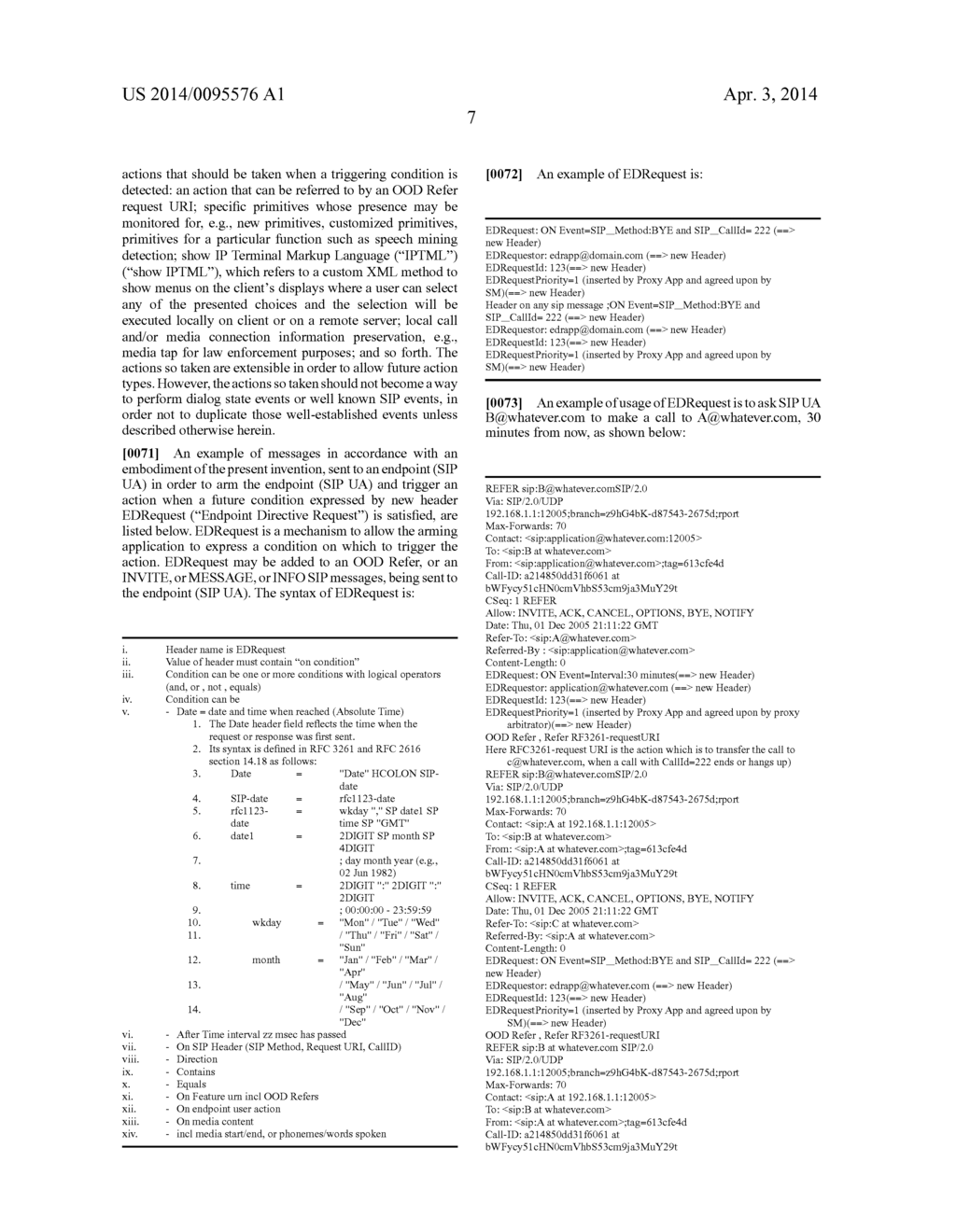 SYSTEM AND METHOD FOR CLASSIFICATION OF MEDIA IN VOIP SESSIONS WITH RTP     SOURCE PROFILING/TAGGING - diagram, schematic, and image 11