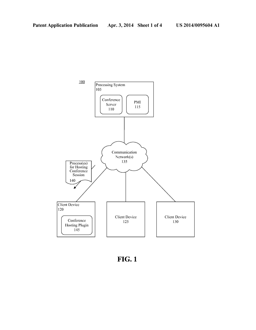 MANAGING AN ELECTRONIC CONFERENCE SESSION - diagram, schematic, and image 02