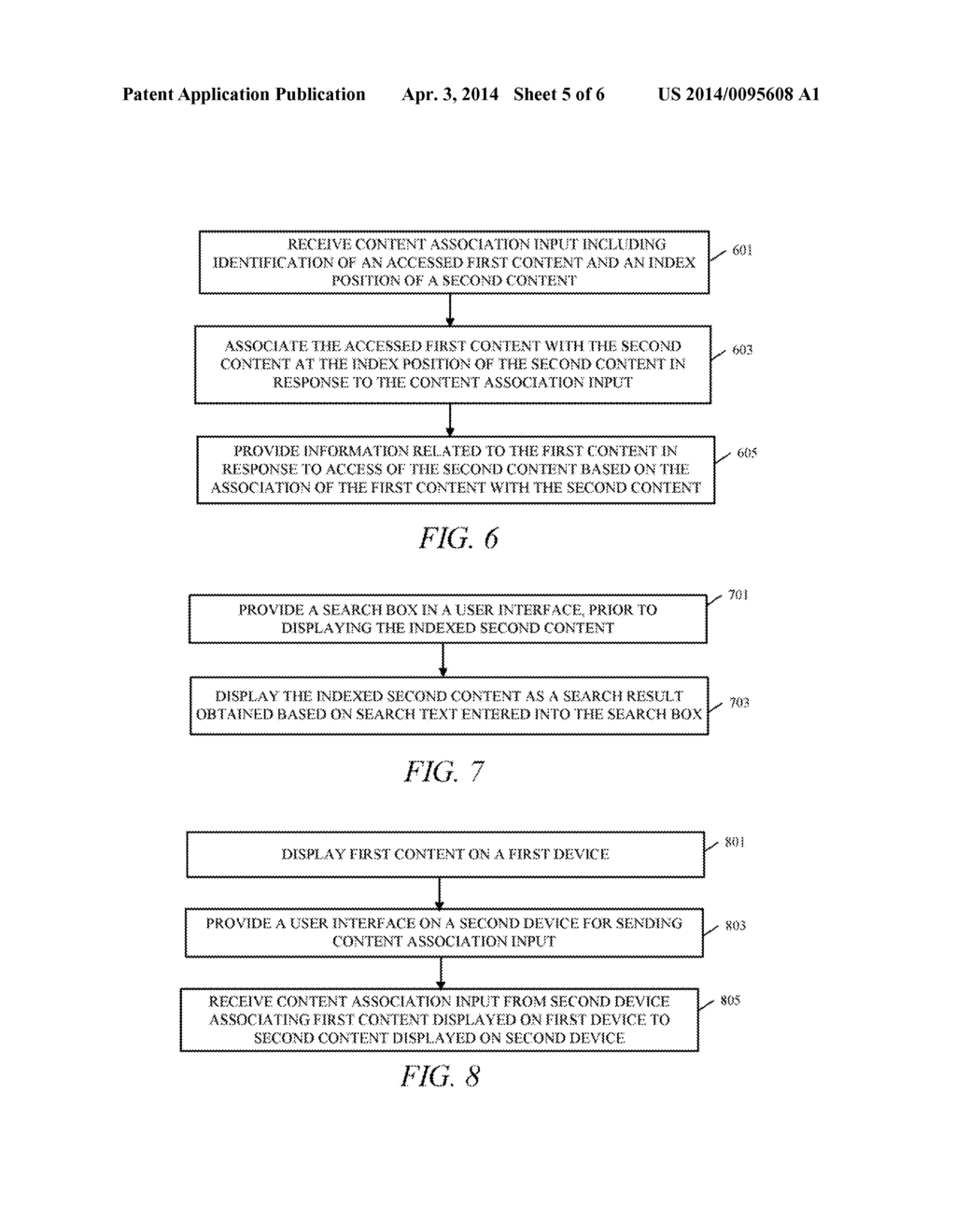 SYSTEM AND METHOD FOR ASSOCIATING ONLINE CONTENT TO A SECOND INDEXED     CONTENT - diagram, schematic, and image 06