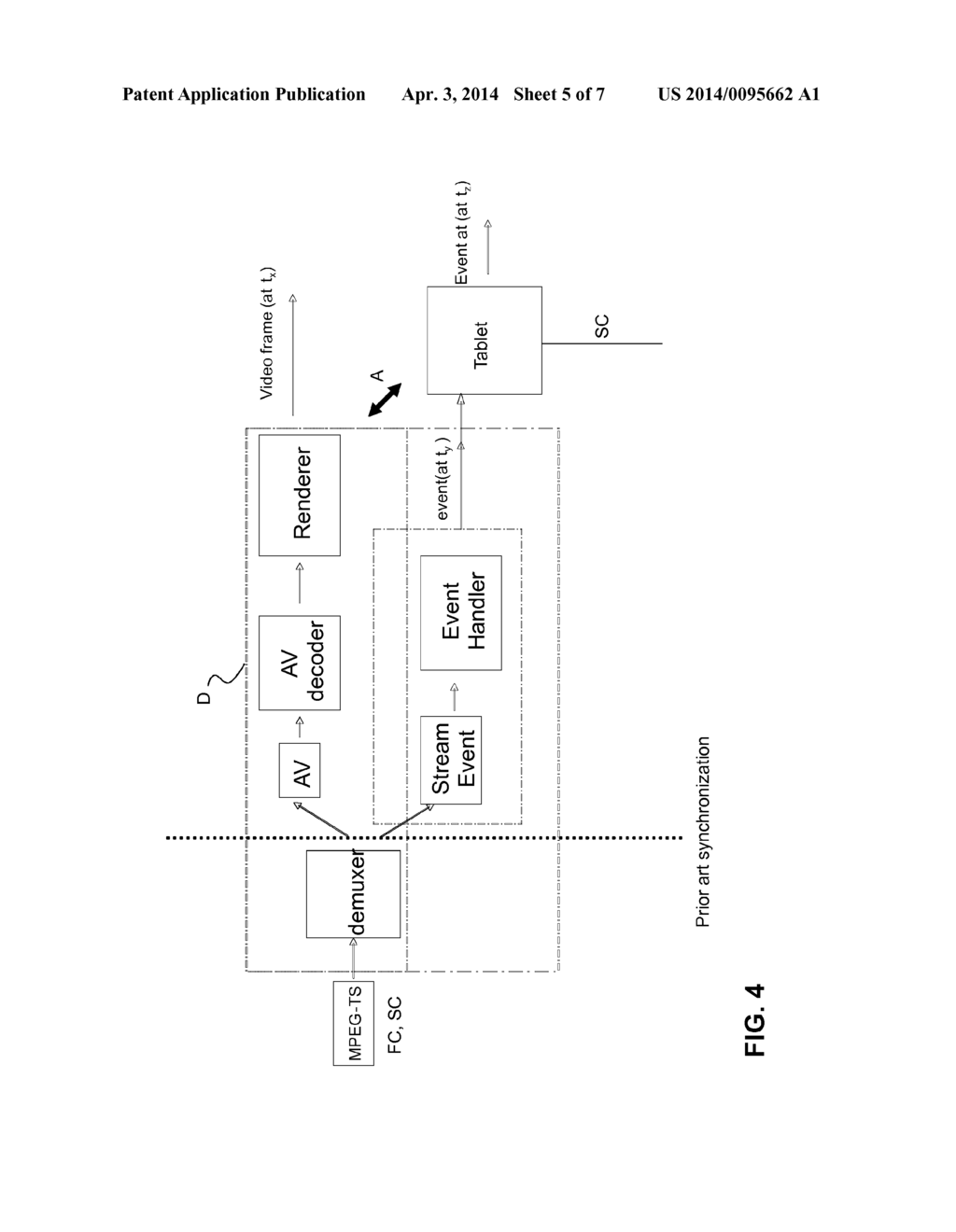 Method and System for Providing a Synchronized User Experience from     Multiple Modules - diagram, schematic, and image 06