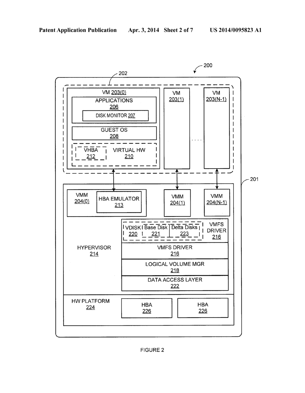 Virtual Disk Snapshot Consolidation Using Block Merge - diagram, schematic, and image 03