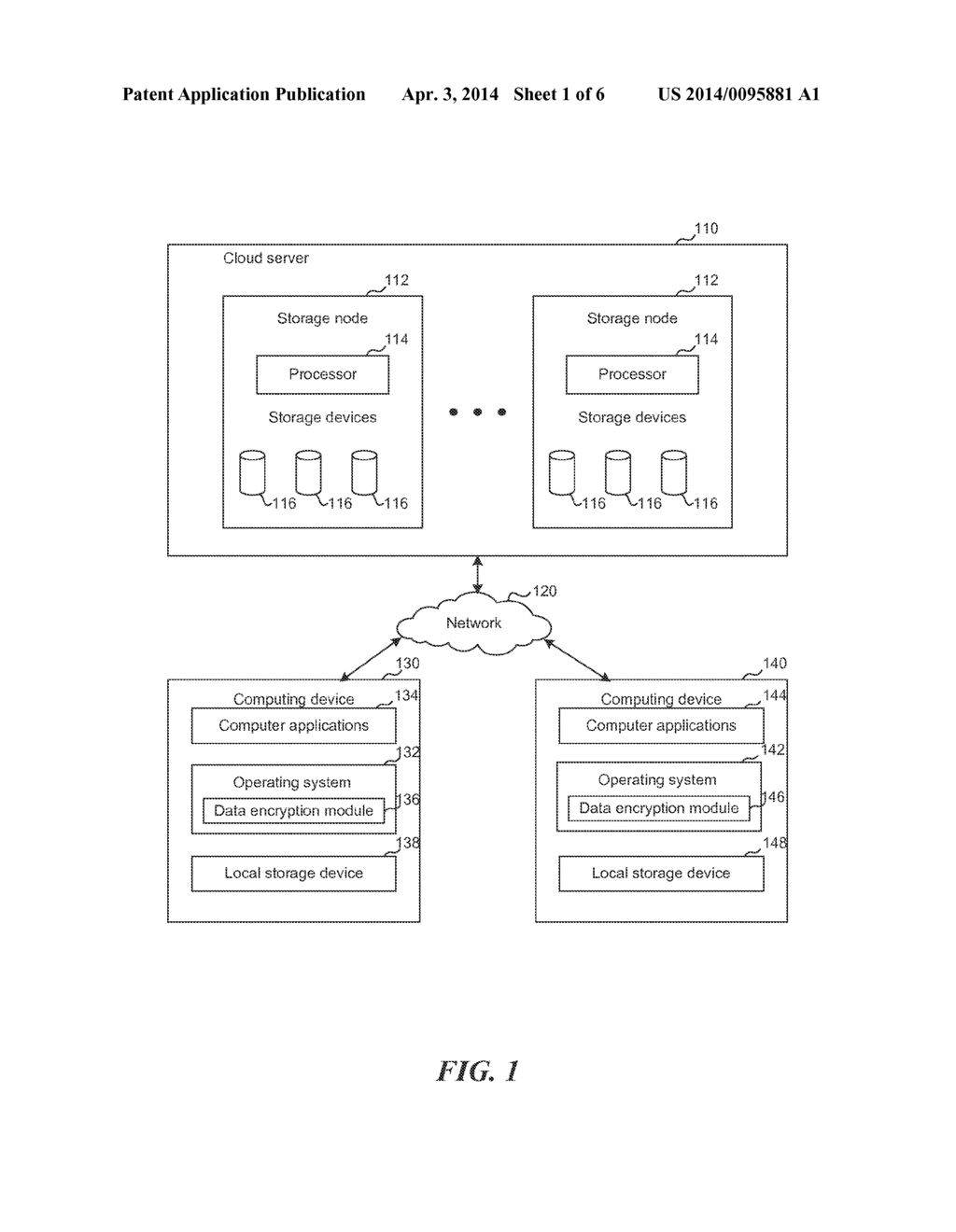 FILE SHARING WITH CLIENT SIDE ENCRYPTION - diagram, schematic, and image 02