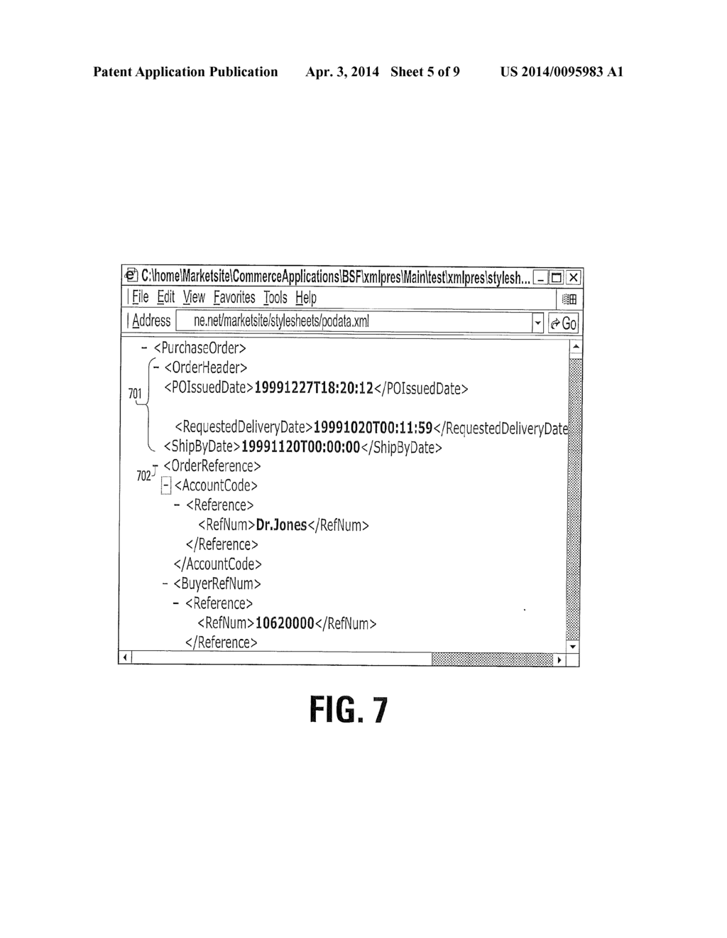 METHOD AND APPARATUS FOR VIEWING electronic COMMERCE-RELATED DOCUMENTS - diagram, schematic, and image 06