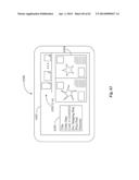 Methods for Dynamic Selection and Unification of Style and Photo Effects     Across Multiple Photos Presented in a Theme-Based Template on an     Electronic Interface diagram and image