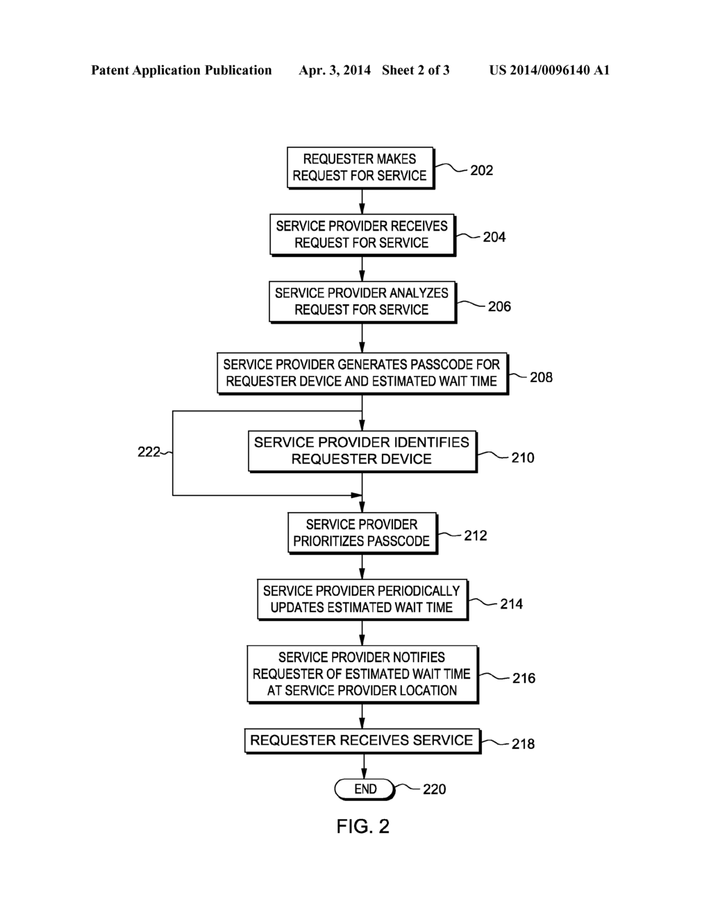 MANAGING A SERVICE PROVIDER'S CUSTOMER QUEUE - diagram, schematic, and image 03