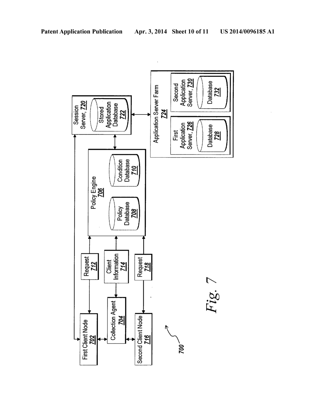 METHOD AND APPARATUS FOR PROVIDING AUTHORIZED REMOTE ACCESS TO APPLICATION     SESSIONS - diagram, schematic, and image 11