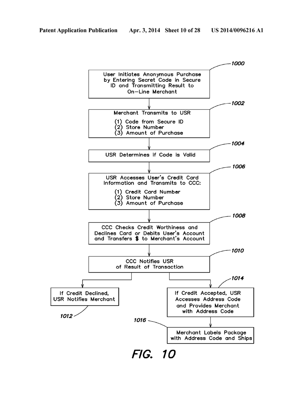 METHOD AND APPARATUS FOR SECURE ACCESS PAYMENT AND IDENTIFICATION - diagram, schematic, and image 11