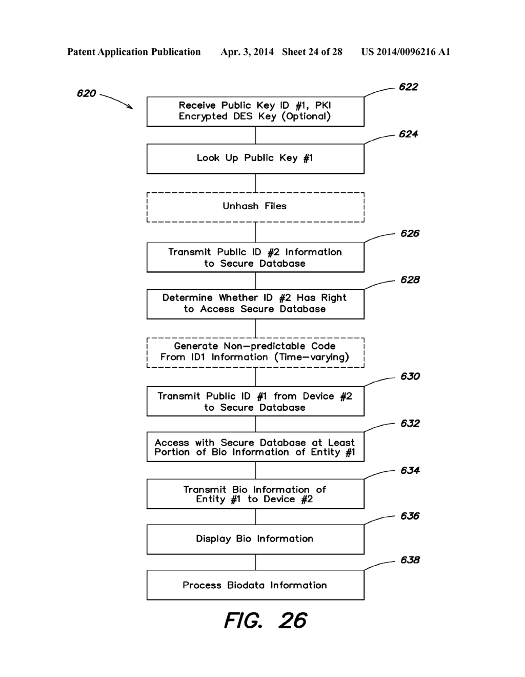 METHOD AND APPARATUS FOR SECURE ACCESS PAYMENT AND IDENTIFICATION - diagram, schematic, and image 25