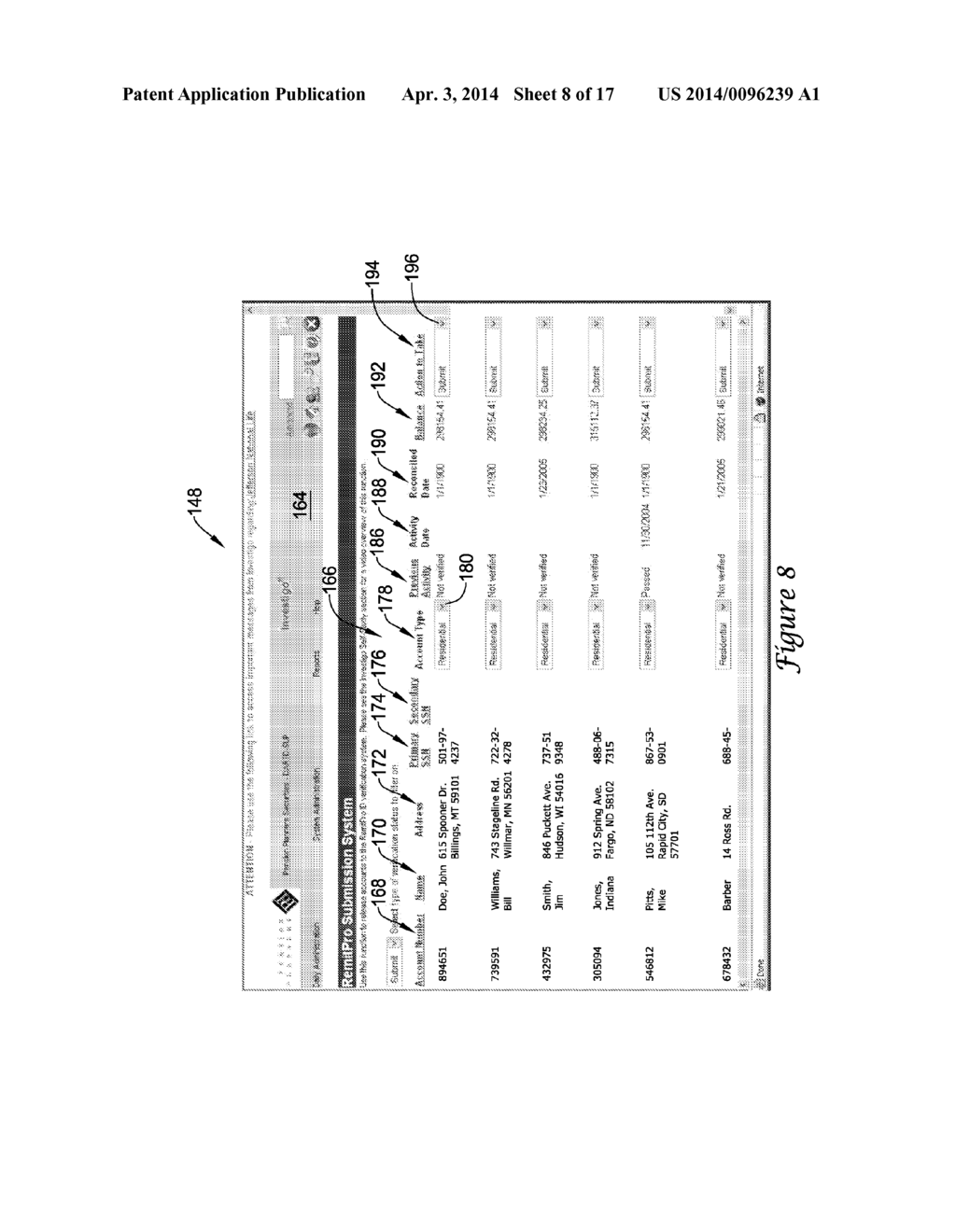 SYSTEMS AND METHODS FOR CLIENT SCREENING IN THE FINANCIAL SERVICES     INDUSTRY - diagram, schematic, and image 09