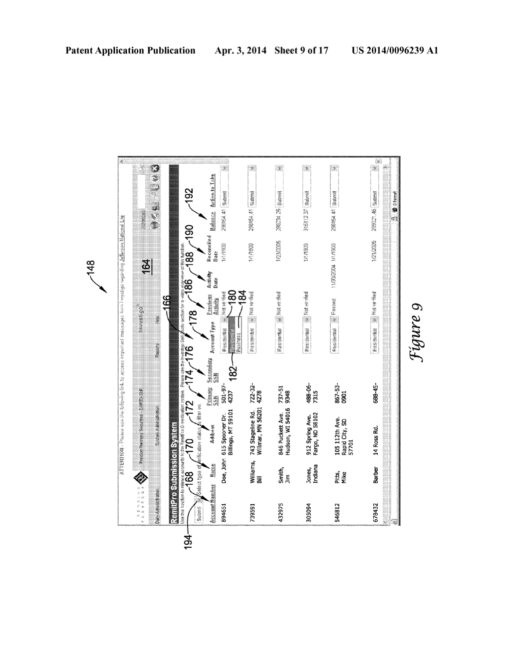 SYSTEMS AND METHODS FOR CLIENT SCREENING IN THE FINANCIAL SERVICES     INDUSTRY - diagram, schematic, and image 10