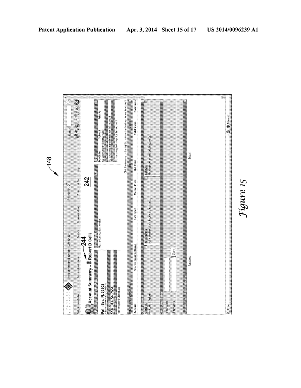 SYSTEMS AND METHODS FOR CLIENT SCREENING IN THE FINANCIAL SERVICES     INDUSTRY - diagram, schematic, and image 16