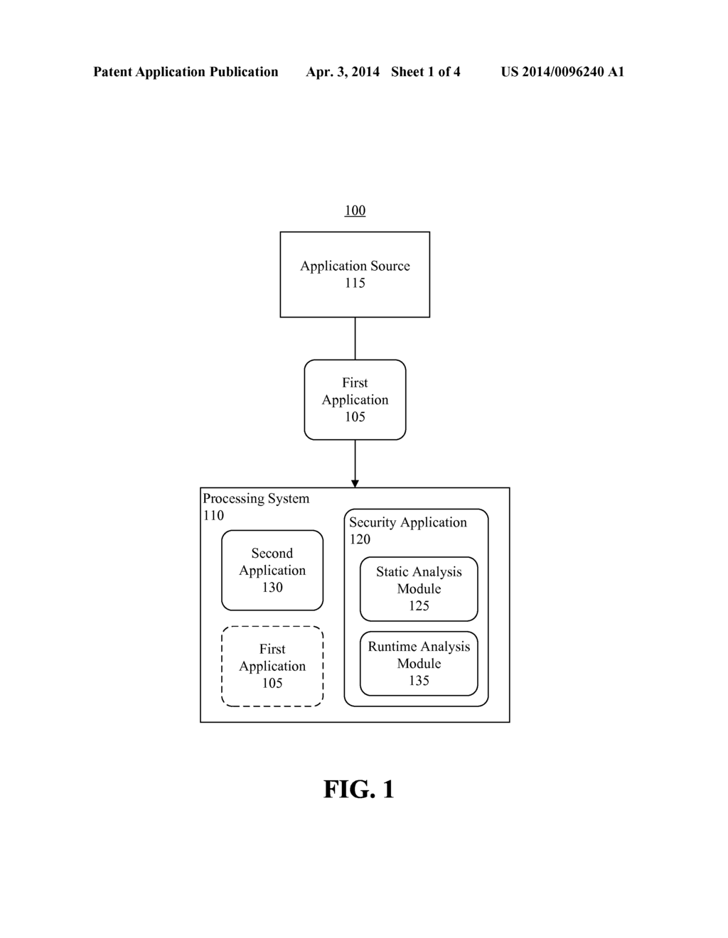 IDENTIFYING WHETHER AN APPLICATION IS MALICIOUS - diagram, schematic, and image 02