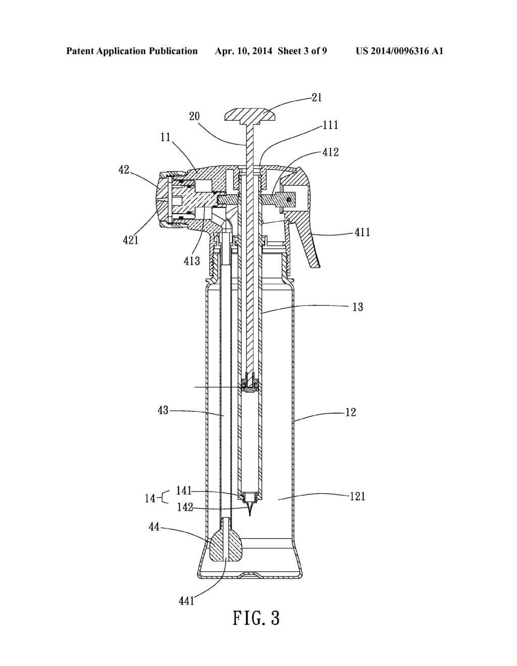 PORTABLE BIDET SPRAYER - diagram, schematic, and image 04