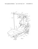 HOSPITAL BED HAVING PATIENT LIFTING DEVICE diagram and image