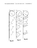 RETRACTABLE SHADE WITH COLLAPSIBLE VANES diagram and image