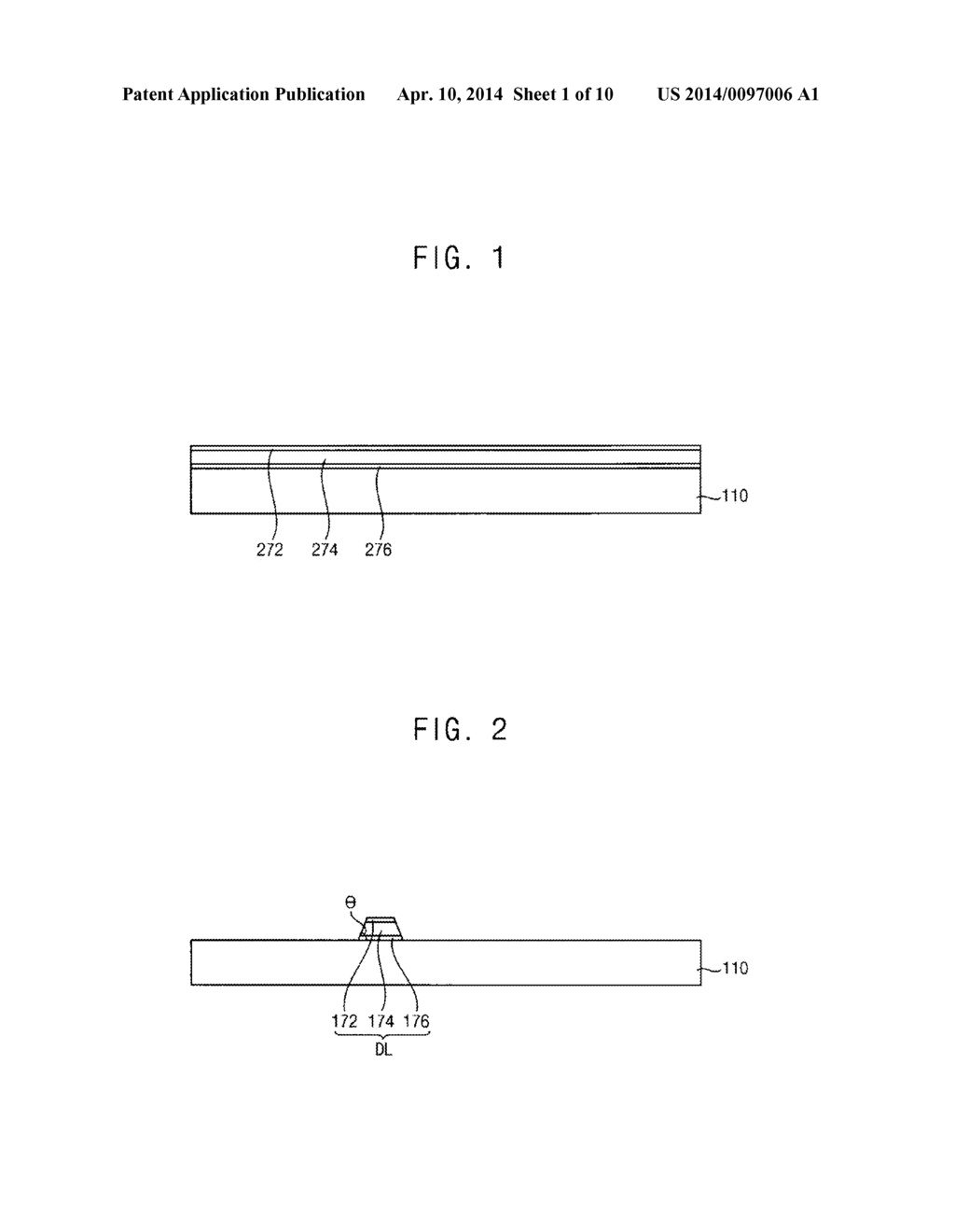 ETCHANT COMPOSITION, METAL WIRING, AND METHOD OF MANUFACTURING A DISPLAY     SUBSTRATE - diagram, schematic, and image 02