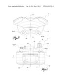 FLOATING CALLIPER FOR DISC BRAKE diagram and image